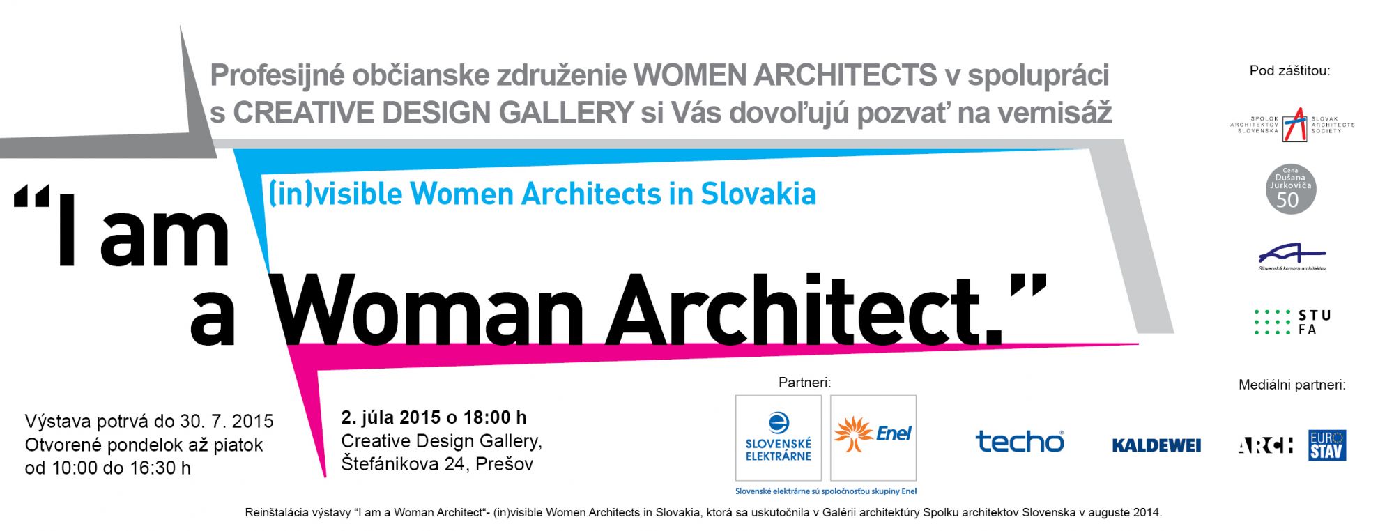 woman architects - výstava