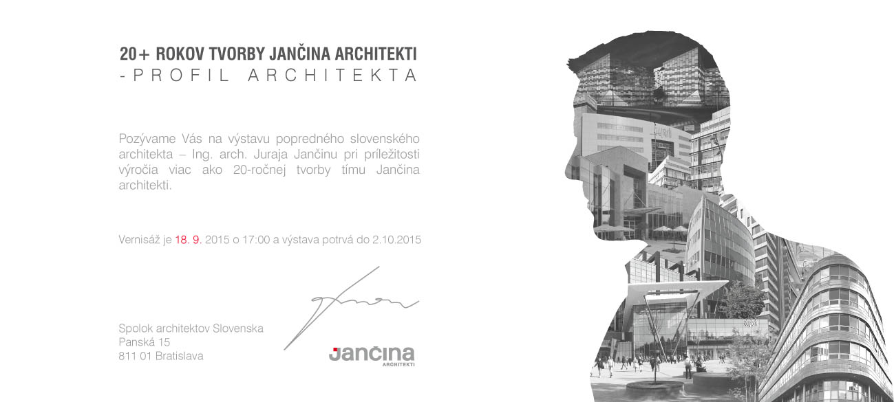 Profil architekta - výstava