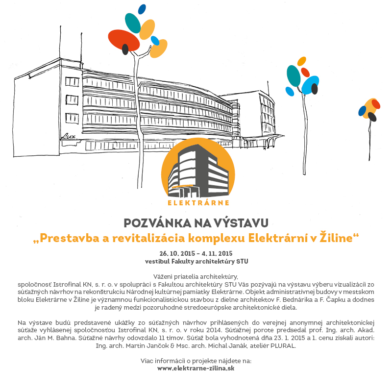 Prestavba a revitalizácia komplexu Elektrární v Žiline