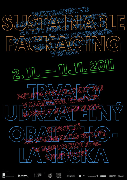 výstava Sustainable packaging 02.-11.11 - foyer FASTU